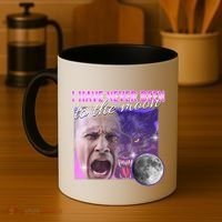 I Have Never Been To The Moon Dank Meme Cursed Funny Cringe Coffee Mug thumb 4