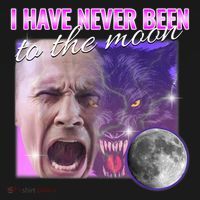 I Have Never Been To The Moon Dank Meme Cursed Funny Cringe Women's Hoodie thumb 2