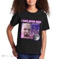 I Have Never Been To The Moon Dank Meme Cursed Funny Cringe Kids T-Shirt thumb 2