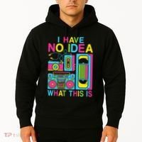 I Have No Idea What This Is 80s 90s Outfit Hoodie thumb 2