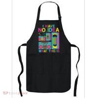 I Have No Idea What This Is 80s 90s Outfit Apron thumb 0
