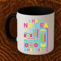 I Have No Idea What This Is 80s 90s Outfit Coffee Mug thumb 2