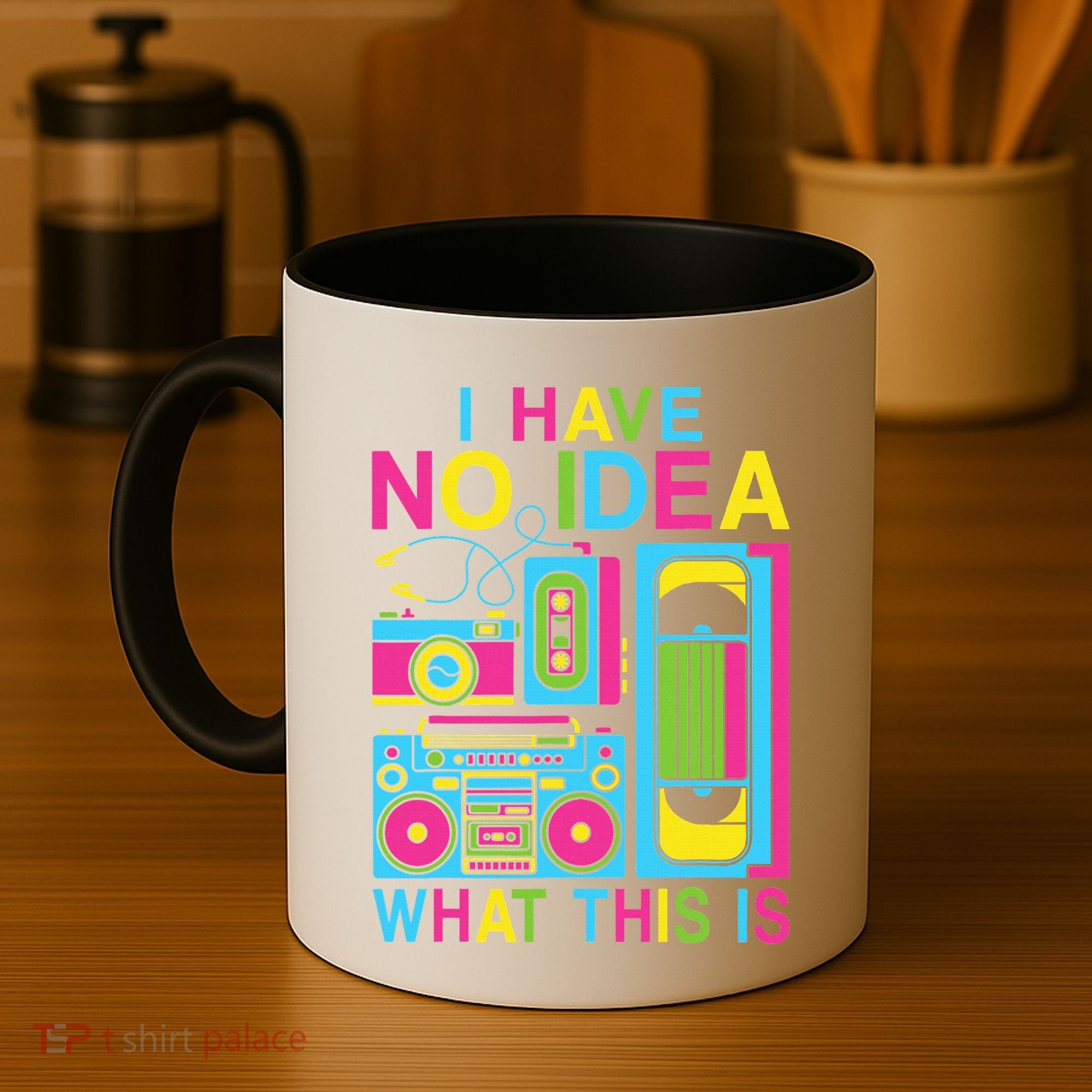 I Have No Idea What This Is 80s 90s Outfit Coffee Mug