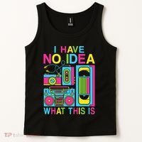 I Have No Idea What This Is 80s 90s Outfit Tank Top thumb 2