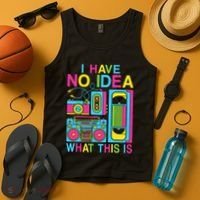 I Have No Idea What This Is 80s 90s Outfit Tank Top thumb 4