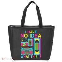 I Have No Idea What This Is 80s 90s Outfit Tote Bag thumb 0