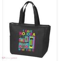 I Have No Idea What This Is 80s 90s Outfit Tote Bag thumb 3