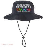 I Have Neither The Time Nor The Crayons To Explain This To You Bucket Hat thumb 0