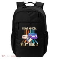 I Have No Idea What This Is Retro 70s 80s 90s Years Backpack thumb 0