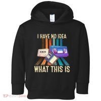 I Have No Idea What This Is Retro 70s 80s 90s Years Toddler Hoodie thumb 0