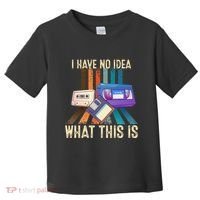 I Have No Idea What This Is Retro 70s 80s 90s Years Toddler T-Shirt thumb 0