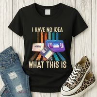 I Have No Idea What This Is Retro 70s 80s 90s Years Women's T-Shirt thumb 3