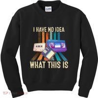 I Have No Idea What This Is Retro 70s 80s 90s Years Kids Sweatshirt thumb 0