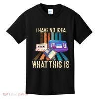 I Have No Idea What This Is Retro 70s 80s 90s Years Kids T-Shirt thumb 0