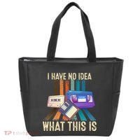 I Have No Idea What This Is Retro 70s 80s 90s Years Tote Bag thumb 0