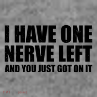 I Have One Nerve Left And You Just Got It Women's Hoodie thumb 2