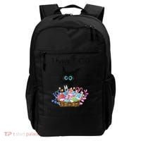 I Have OCD Obsessive Crochet Disorder Funny Cat Backpack thumb 0