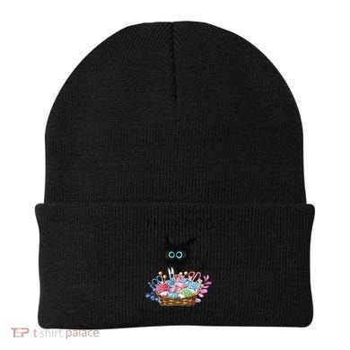 I Have OCD Obsessive Crochet Disorder Funny Cat Beanie