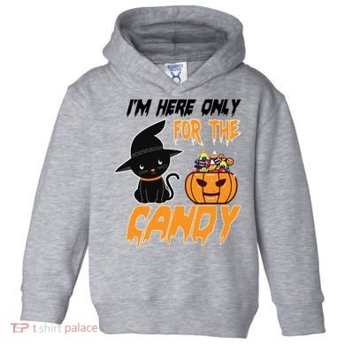 I'm Here Only For The Candy Toddler Hoodie
