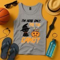 I'm Here Only For The Candy Tank Top thumb 4