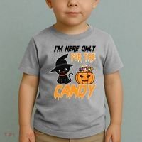 I'm Here Only For The Candy Toddler T-Shirt thumb 2