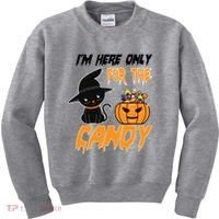 I'm Here Only For The Candy Kids Sweatshirt thumb 0