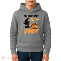I'm Here Only For The Candy Kids Hoodie thumb 4