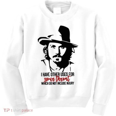 I Have Other Uses For Your Throat Which Do Not Include Injury Kids Sweatshirt
