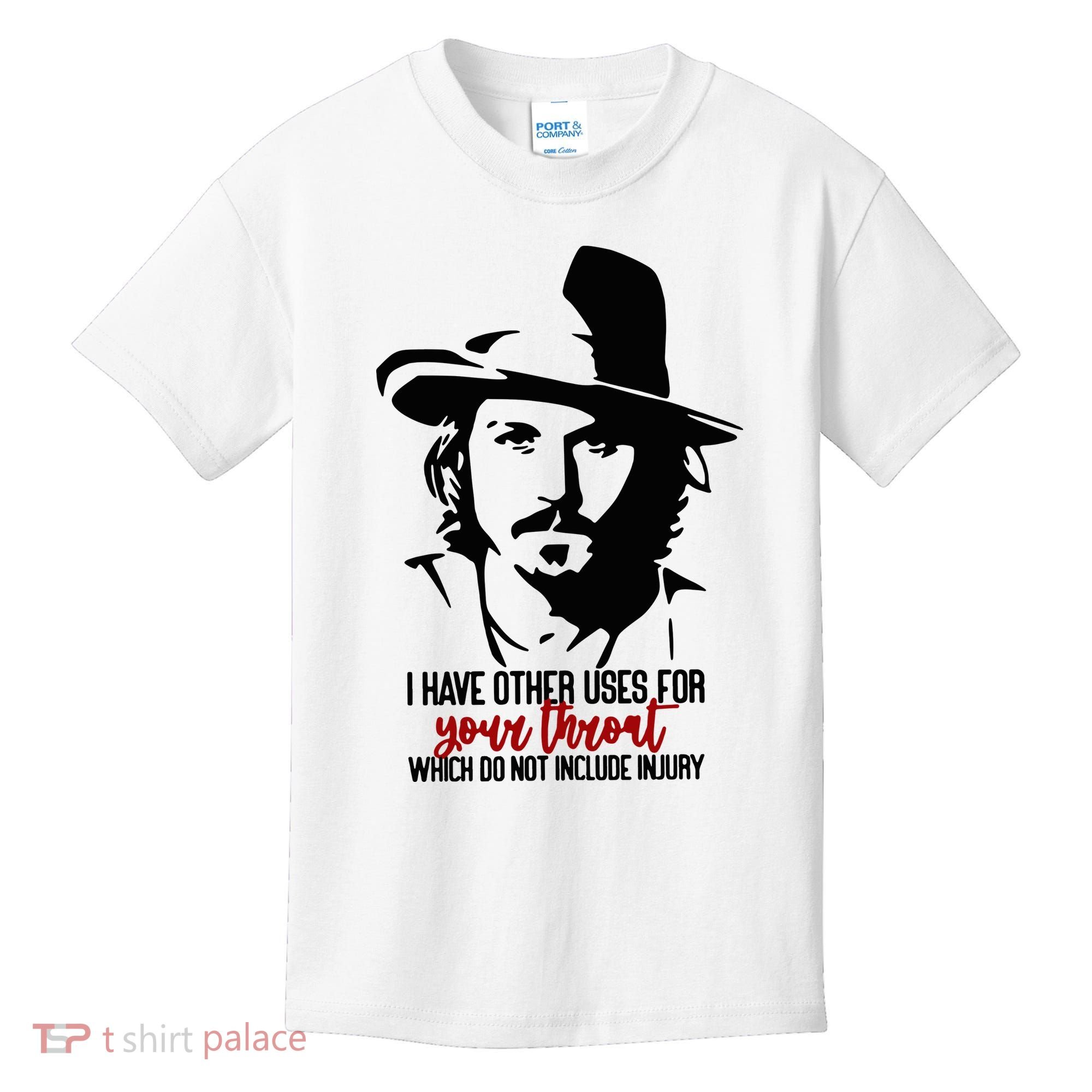 I Have Other Uses For Your Throat Which Do Not Include Injury Kids T-Shirt