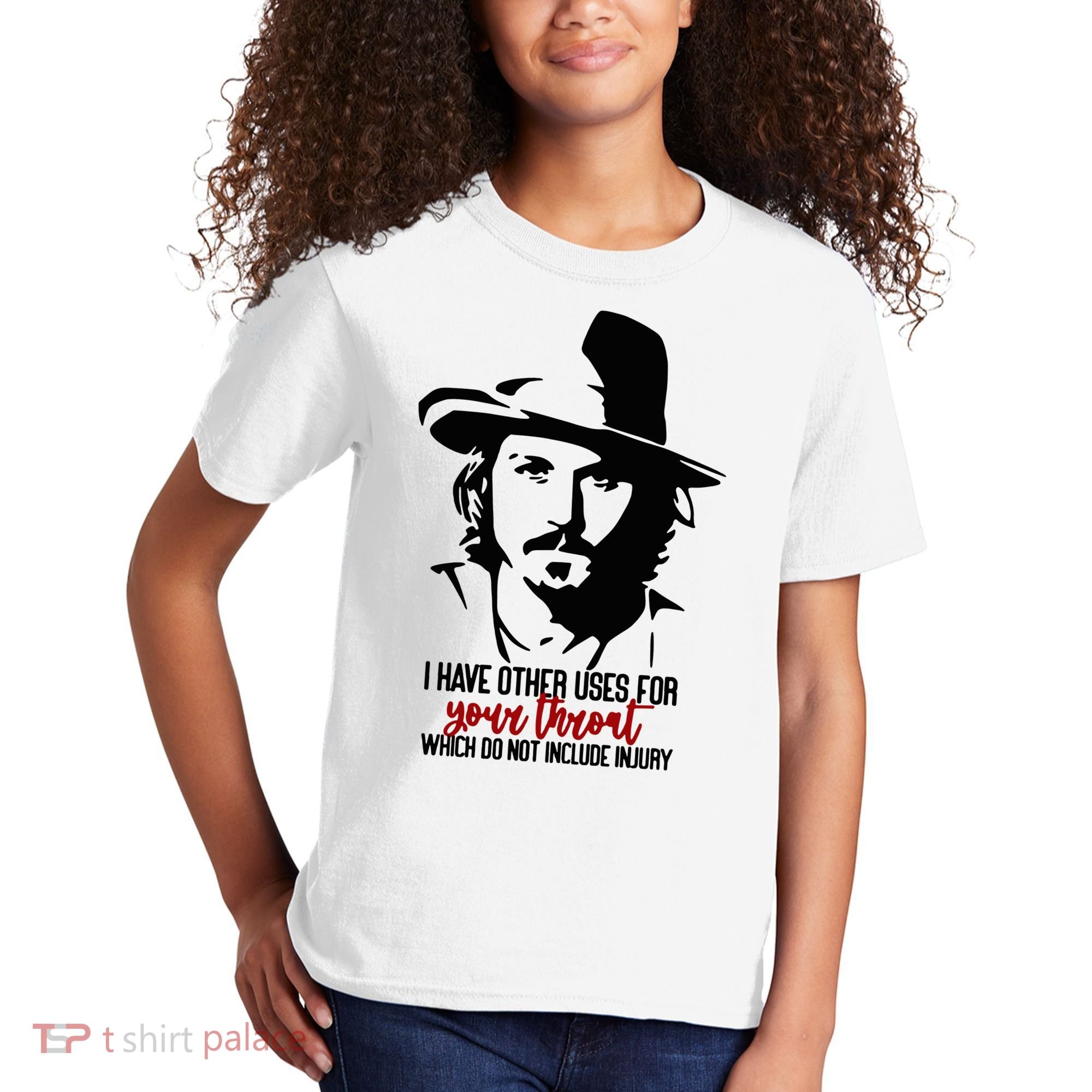 I Have Other Uses For Your Throat Which Do Not Include Injury Kids T-Shirt