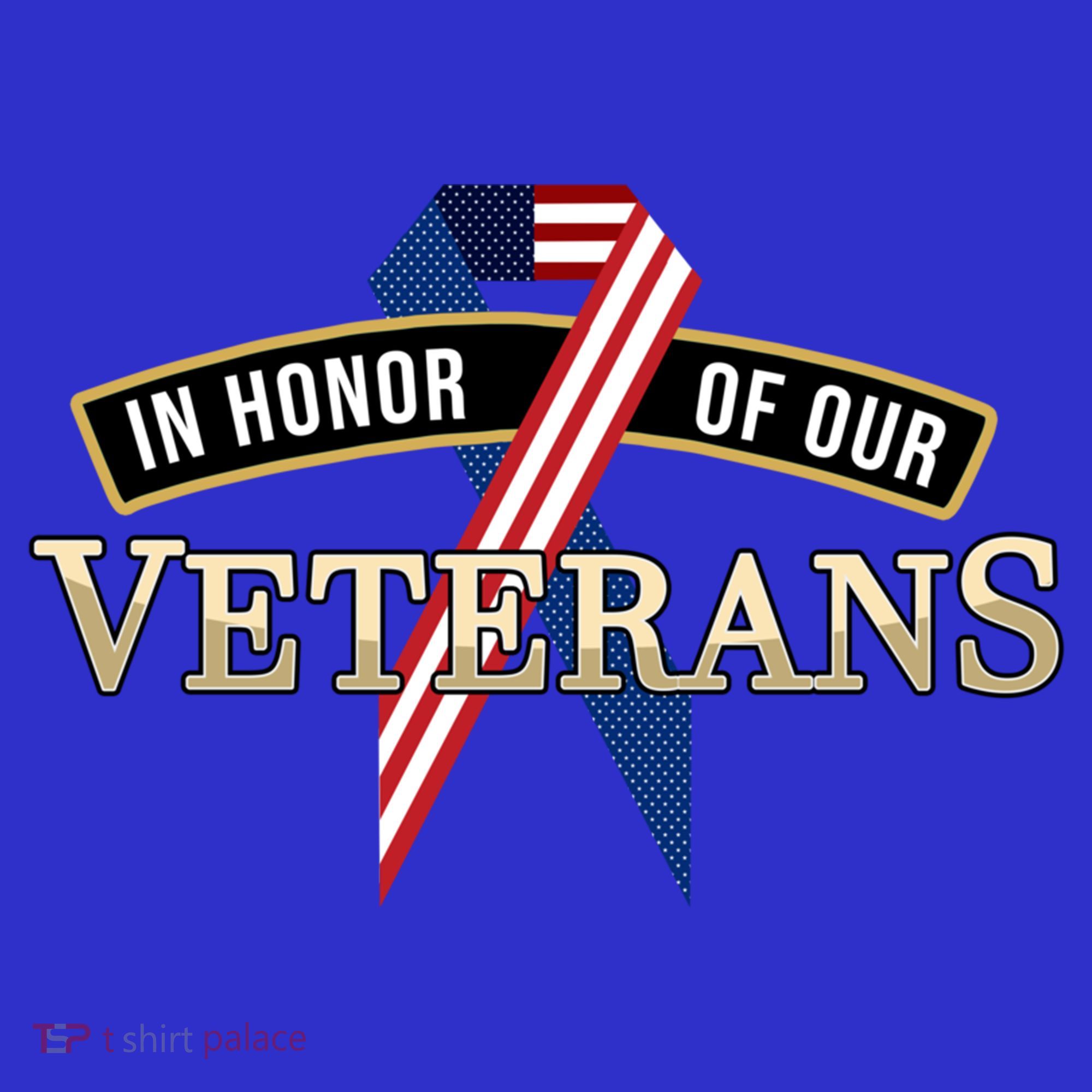 In Honor Of Our Veterans Day Thank You For Your Service Gift T-Shirt