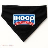ihoop I Hoop So Please Watch Your Ankles Funny Basketball USA-Made Doggie Bandana thumb 0