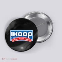 ihoop I Hoop So Please Watch Your Ankles Funny Basketball Button thumb 0
