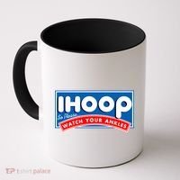 ihoop I Hoop So Please Watch Your Ankles Funny Basketball Coffee Mug thumb 0