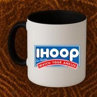 ihoop I Hoop So Please Watch Your Ankles Funny Basketball Coffee Mug thumb 2