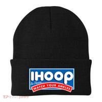 ihoop I Hoop So Please Watch Your Ankles Funny Basketball Beanie thumb 0
