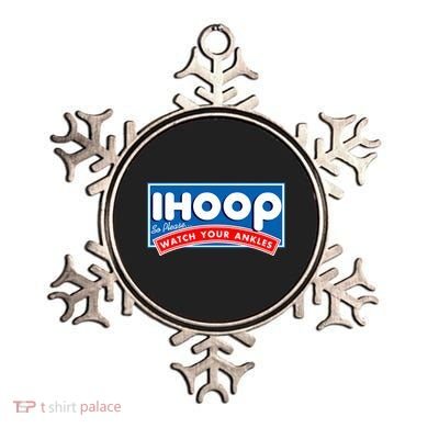 ihoop I Hoop So Please Watch Your Ankles Funny Basketball Ornament