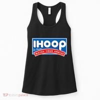 ihoop I Hoop So Please Watch Your Ankles Funny Basketball Women's Tank Top thumb 0