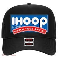 ihoop I Hoop So Please Watch Your Ankles Funny Basketball Hat thumb 0