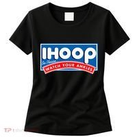 ihoop I Hoop So Please Watch Your Ankles Funny Basketball Women's T-Shirt thumb 0