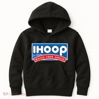 ihoop I Hoop So Please Watch Your Ankles Funny Basketball Kids Hoodie thumb 0
