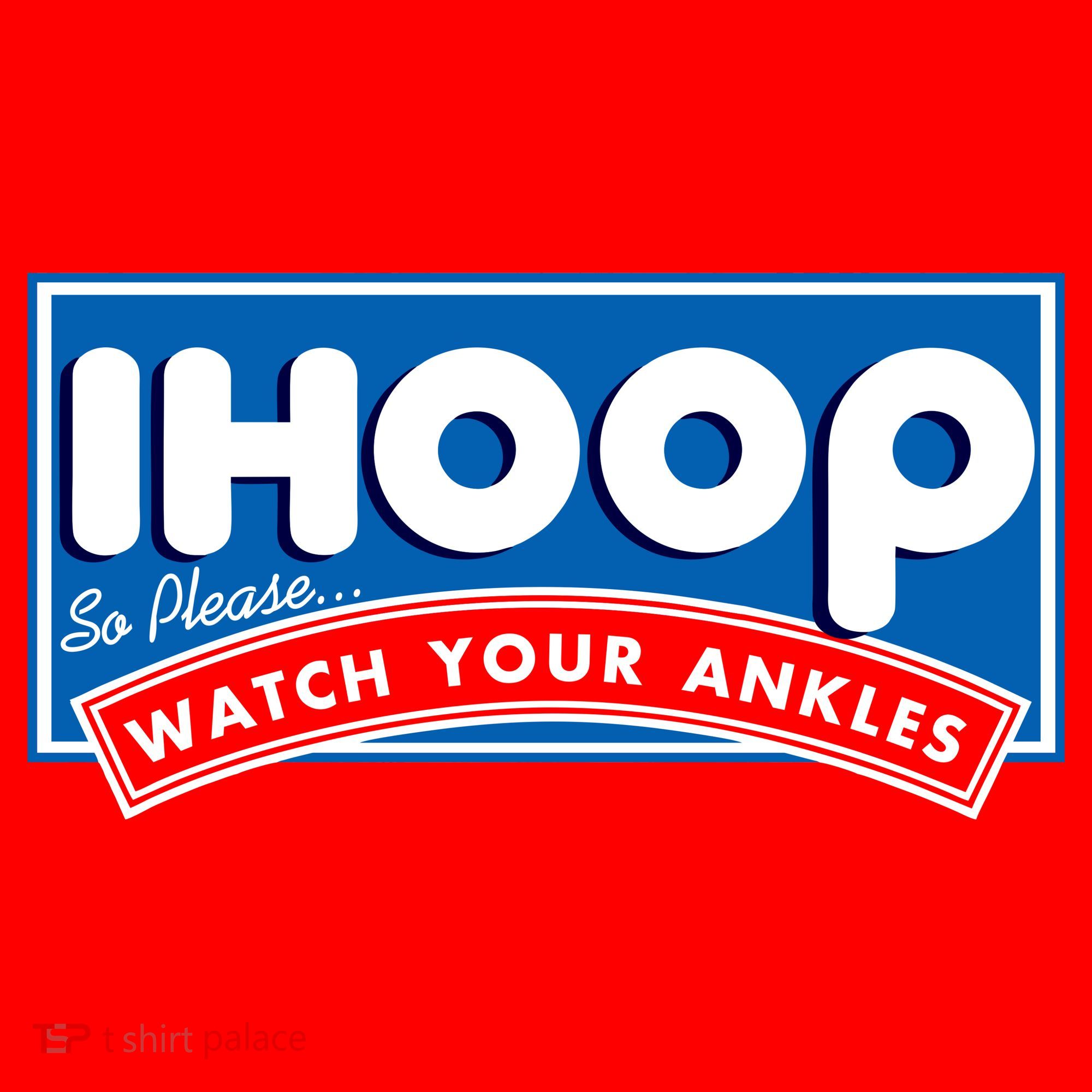 ihoop I Hoop So Please Watch Your Ankles Funny Basketball Santa Hat