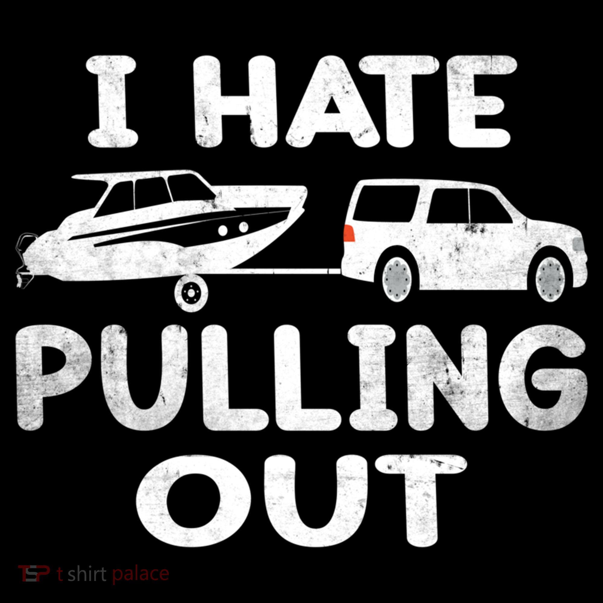 I Hate Pulling Out Retro Boating Boat Captain Cool Gift Pajama Set