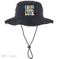 I Have Pubic Lice Funny Offensive Inappropriate Meme Bucket Hat thumb 0