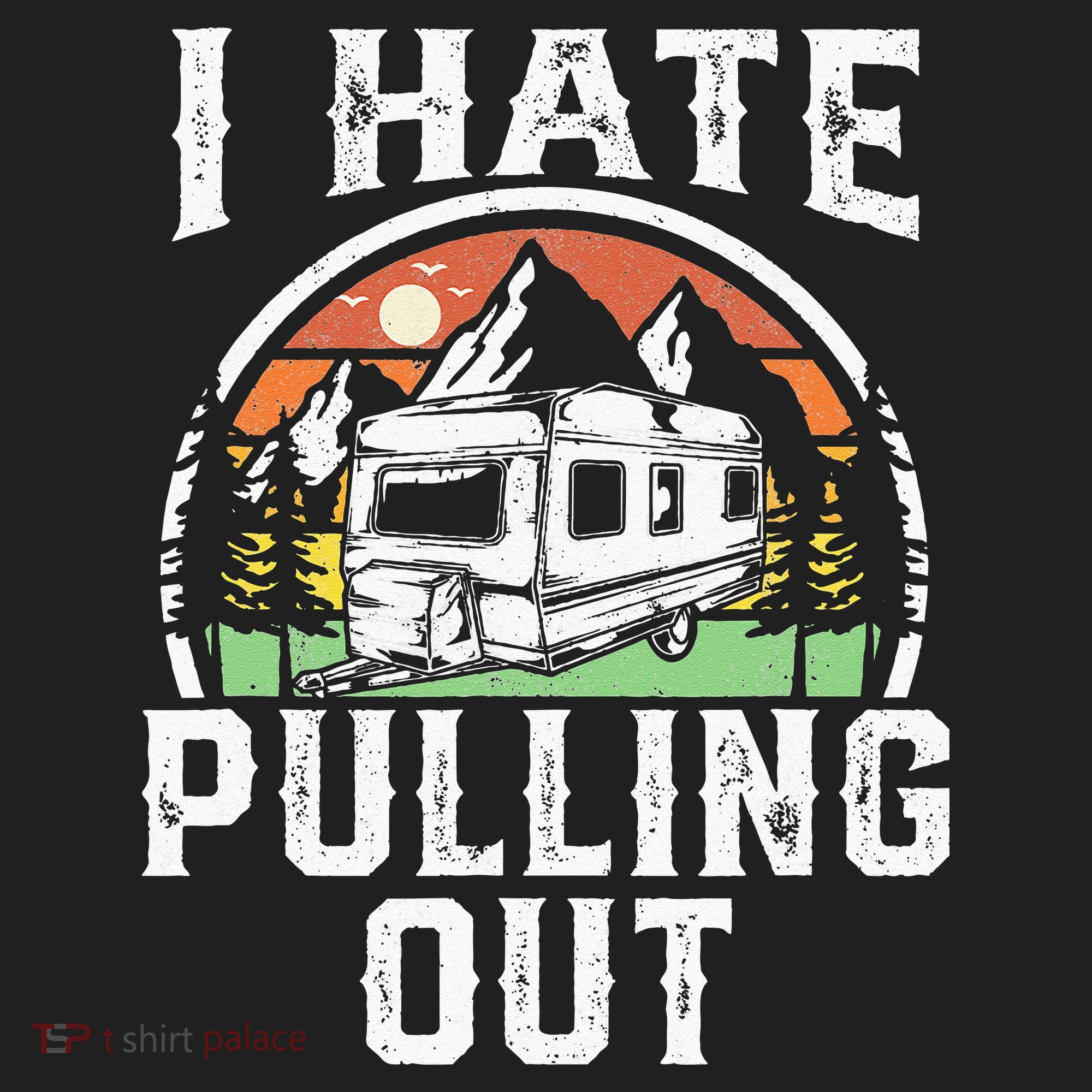 I Hate Pulling Out Funny Camper RV Camping Trailer Gift Beanie