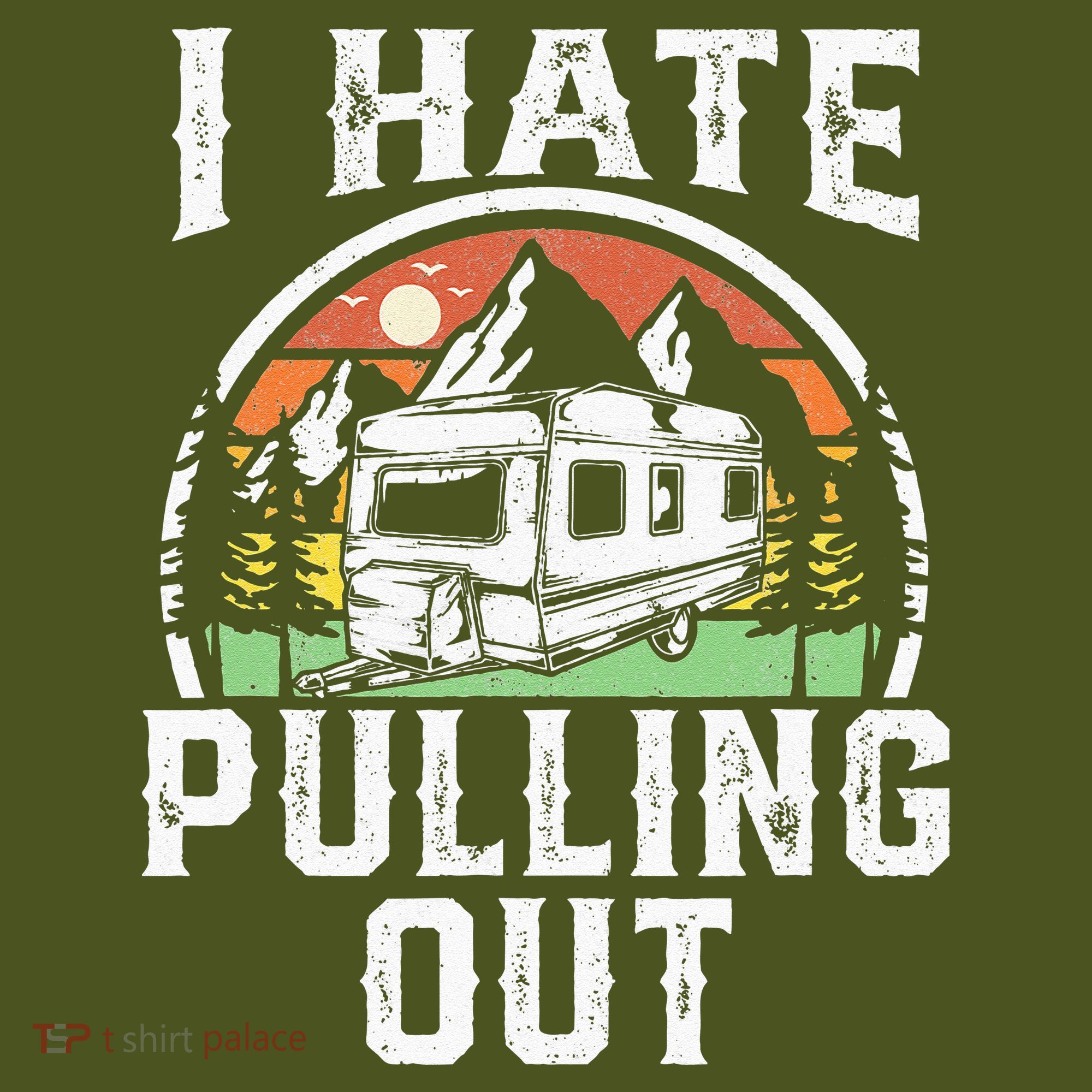 I Hate Pulling Out Funny Camper RV Camping Trailer Gift The Baniff Cuffed Pom Beanie