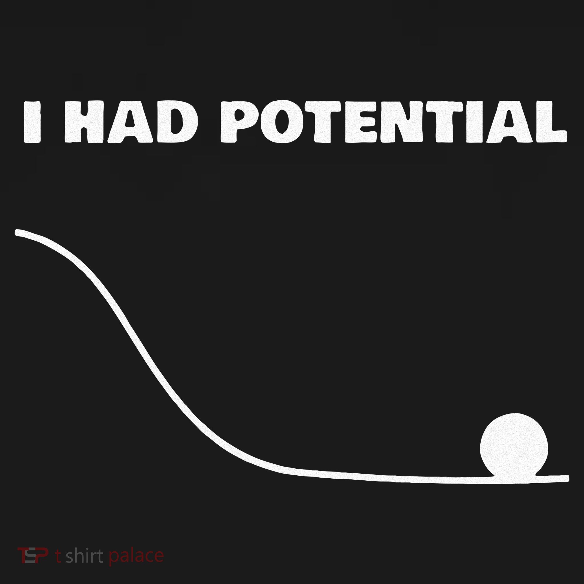 I Had Potential For Men Women Funny Physics Science Backpack