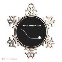 I Had Potential For Men Women Funny Physics Science Ornament thumb 0