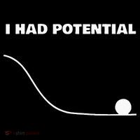 I Had Potential For Men Women Funny Physics Science Baby Bodysuit thumb 2