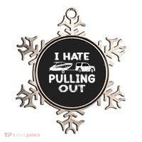 I Hate Pulling Out Retro Boating Boat Captain Gift Ornament thumb 0